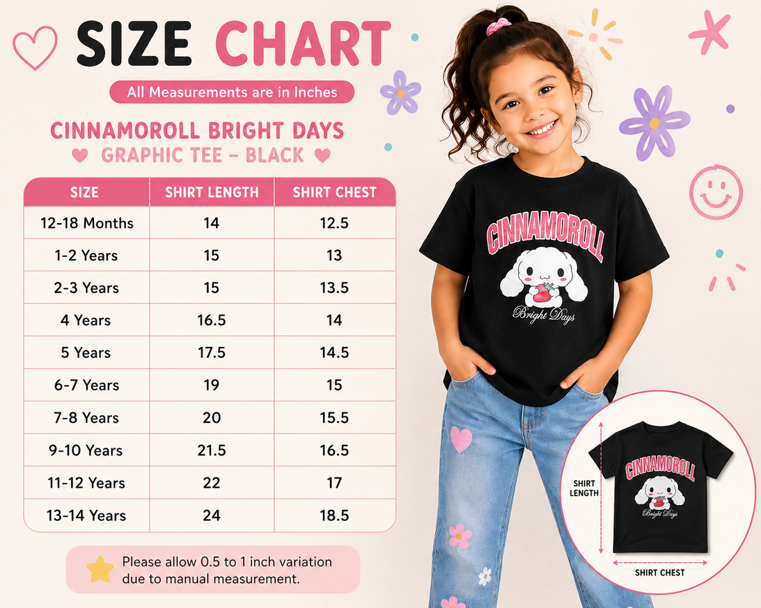 Cinnamoroll Bright Days Graphic Tee