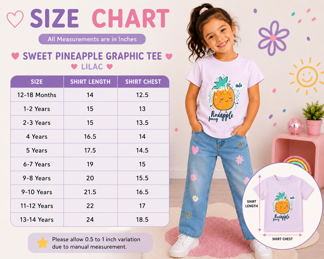Sweet Pineapple Graphic Tee