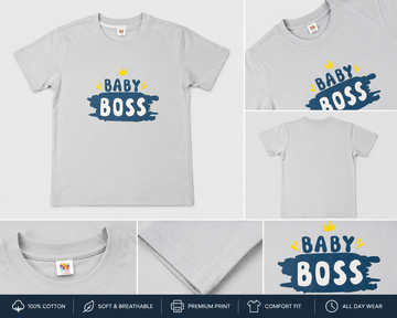 Baby Boss Signature Cotton Tee Shirt
