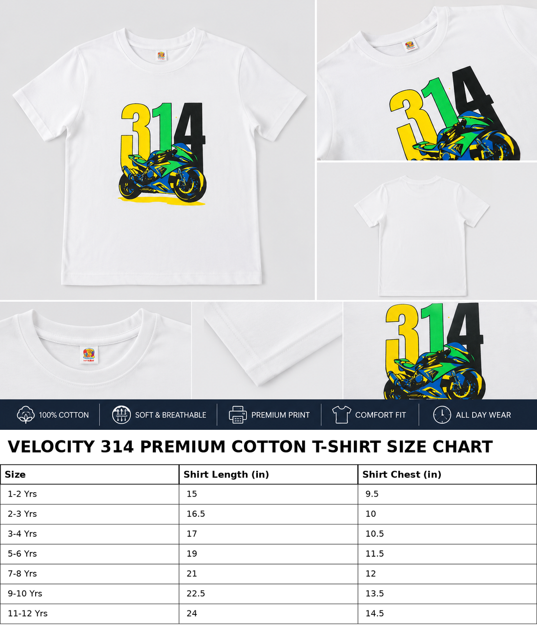 Velocity 314™ Premium Cotton Tee